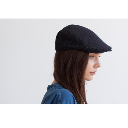 Goorin Bros. slo joe polyester low profile ivy flatcap Brown  womens styling