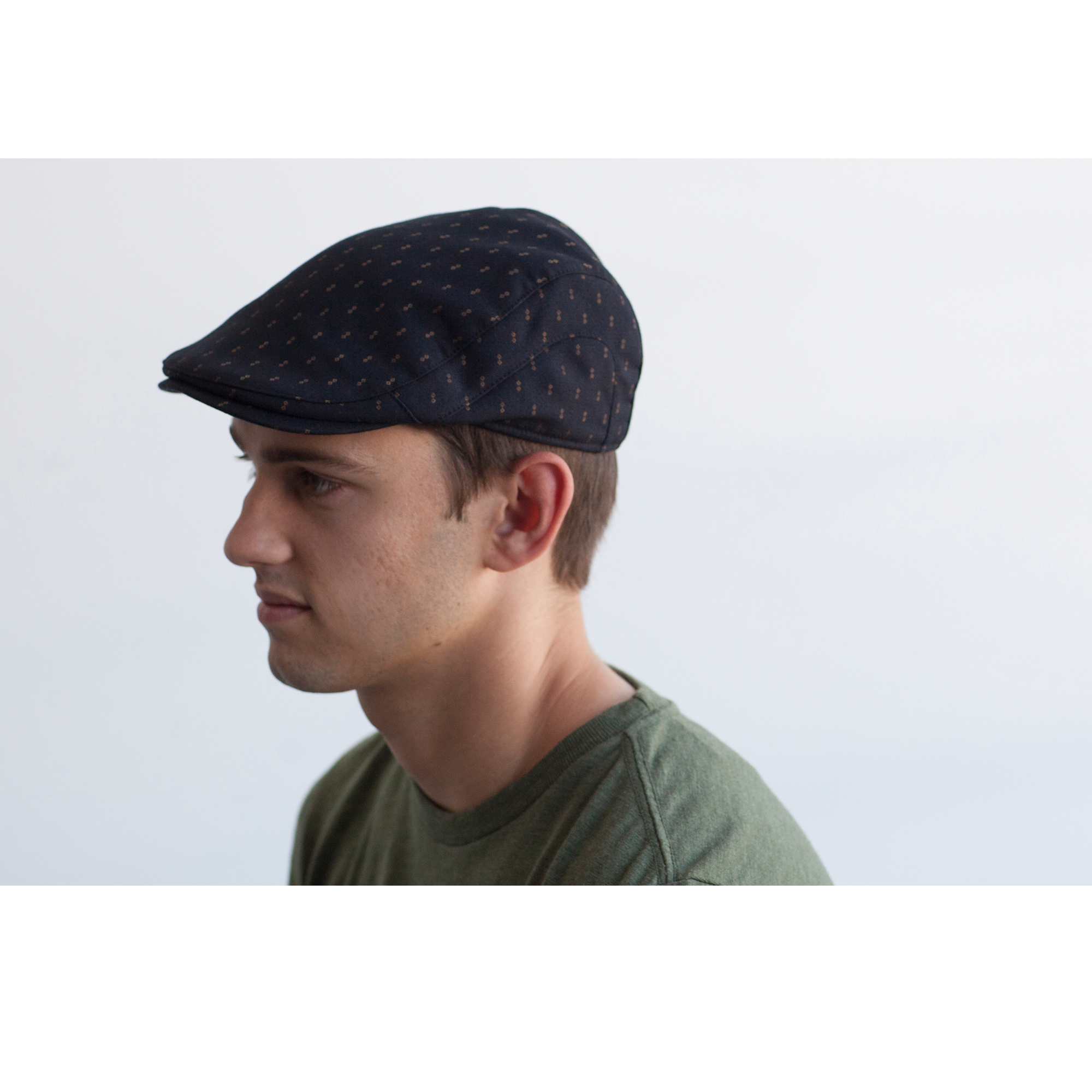 Goorin Bros. slo joe polyester low profile ivy flatcap Brown  mens styling