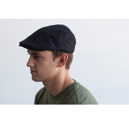 Goorin Bros. slo joe polyester low profile ivy flatcap Brown  mens styling