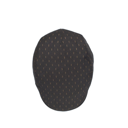 Goorin Bros. slo joe polyester low profile ivy flatcap Brown top view