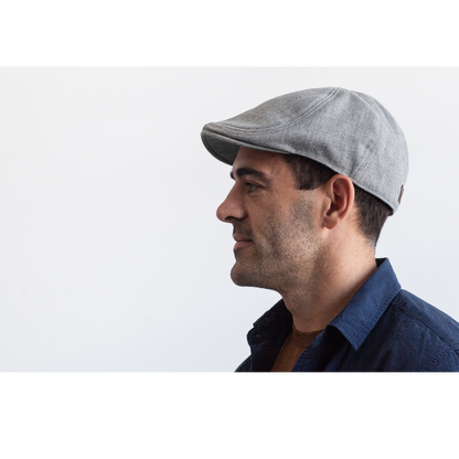 Goorin Bros. smoked fish tacos acrylic duckbill ivy flatcap Grey  mens styling