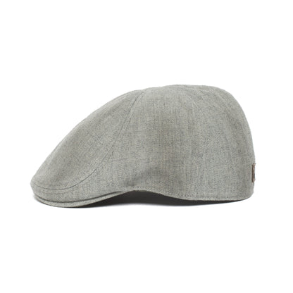 Goorin Bros. smoked fish tacos acrylic duckbill ivy flatcap Grey side view