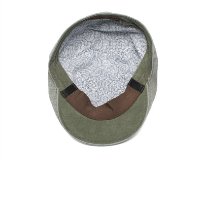 Goorin Bros. smoked fish tacos acrylic duckbill ivy flatcap Grey under view
