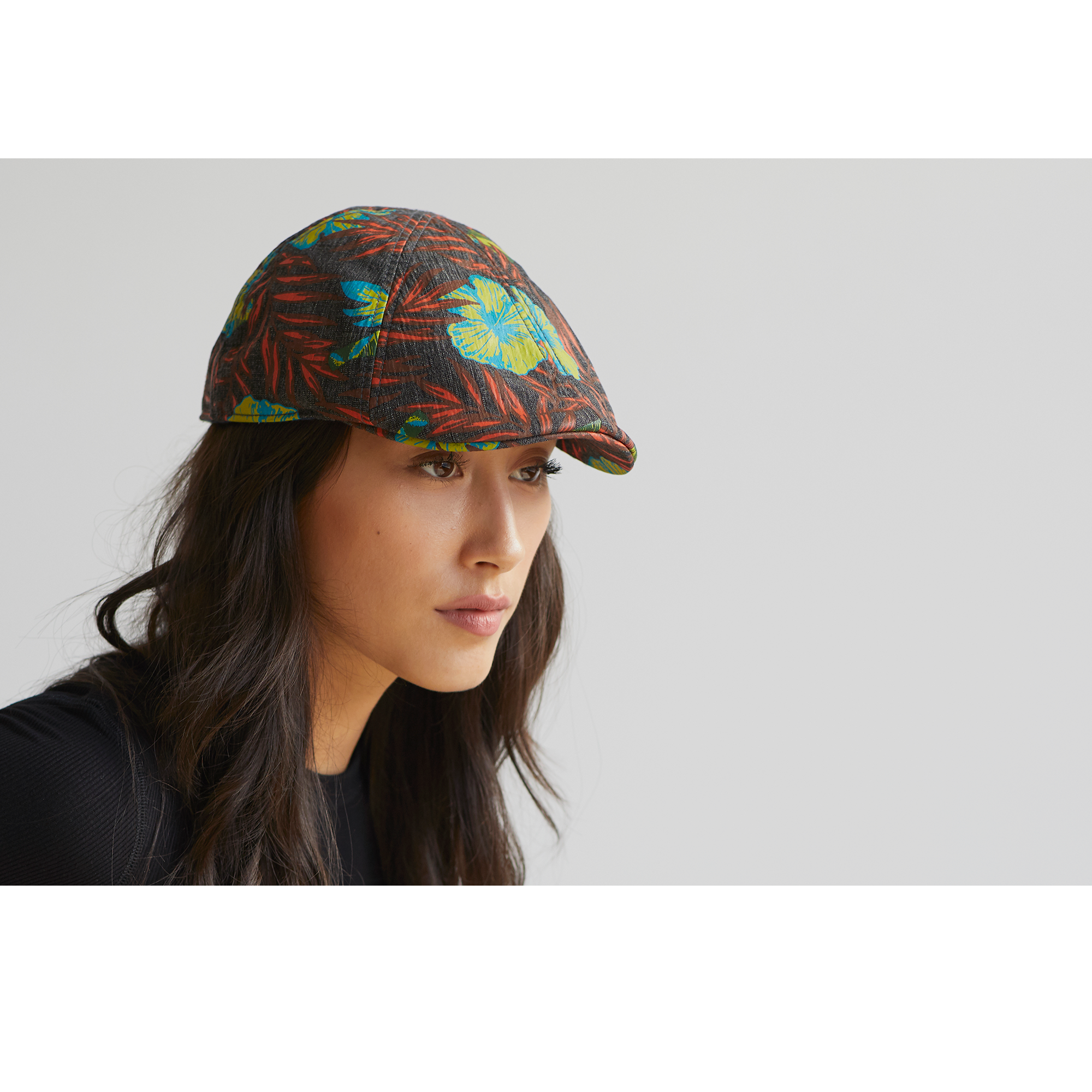 Goorin Bros. Folly Beach Black Duckbill Ivy womens styling