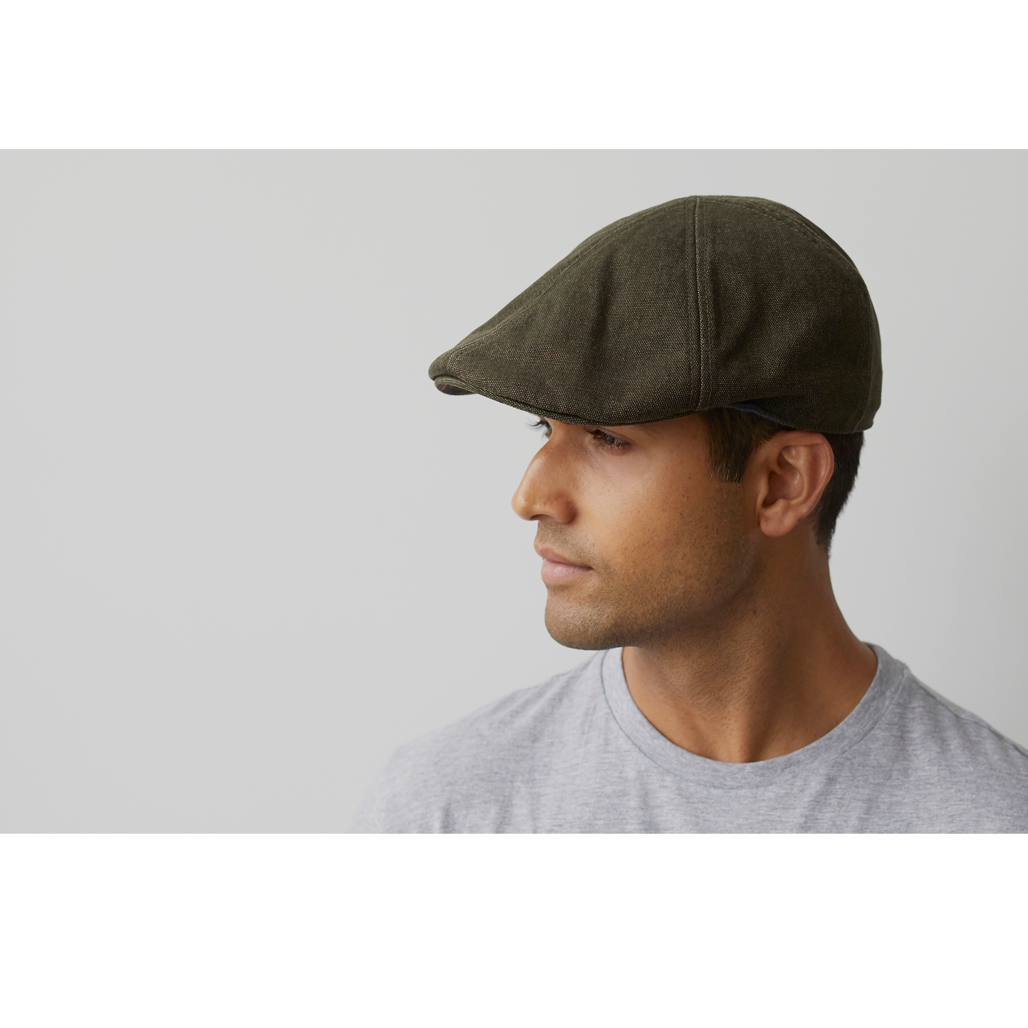 Goorin Bros. southern tide cotton duckbill ivy flatcap Black  mens styling