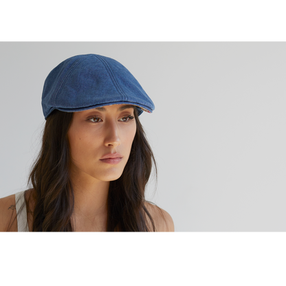 Goorin Bros. southern tide cotton duckbill ivy flatcap Blue  womens styling