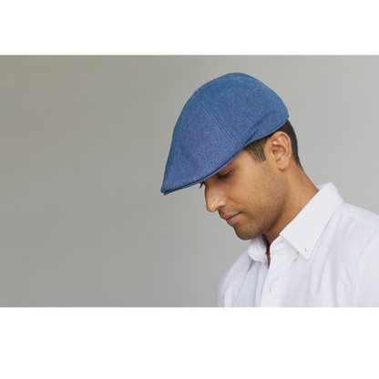 Goorin Bros. southern tide cotton duckbill ivy flatcap Blue  mens styling