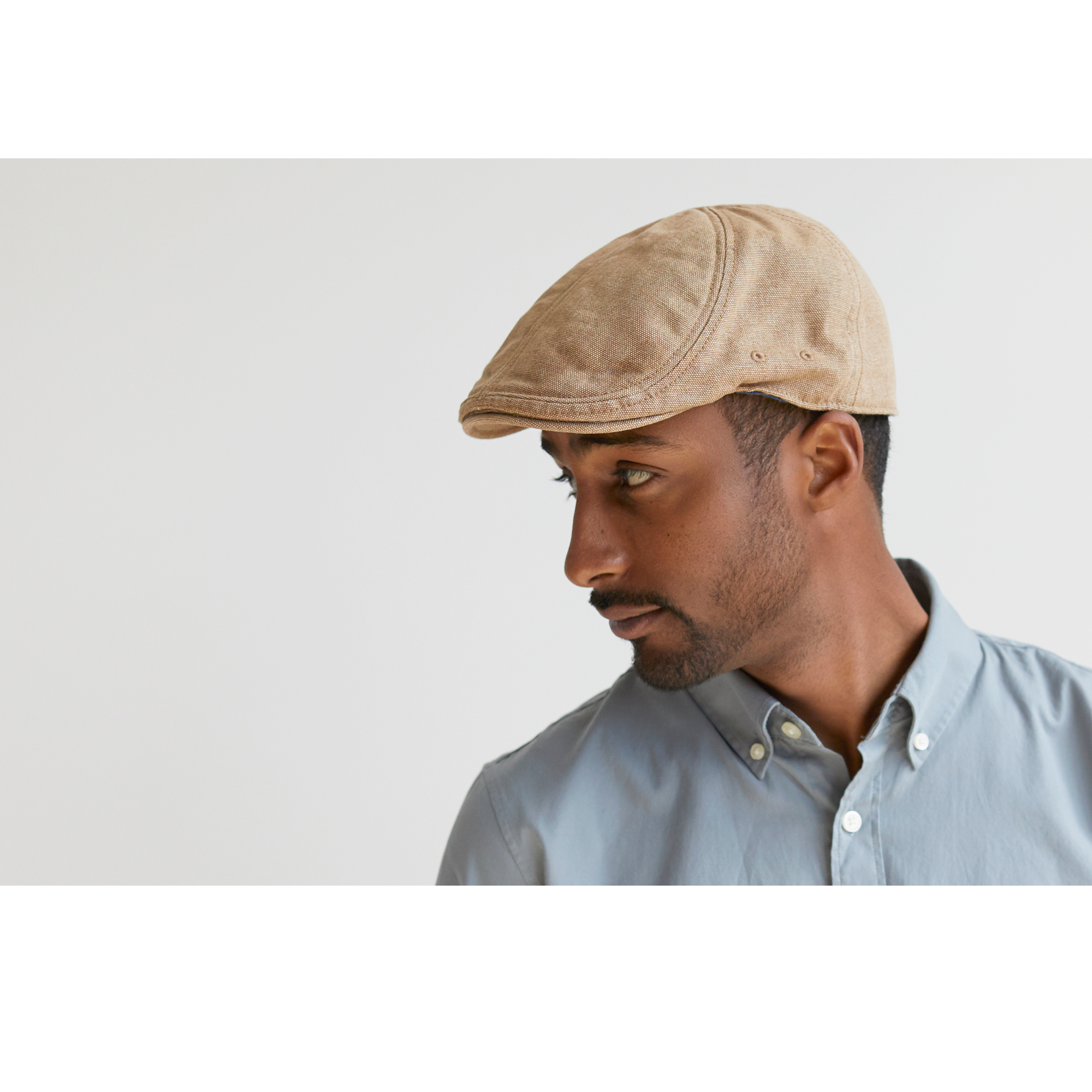 Goorin Bros. society street cotton halo ivy flatcap Tan  mens styling
