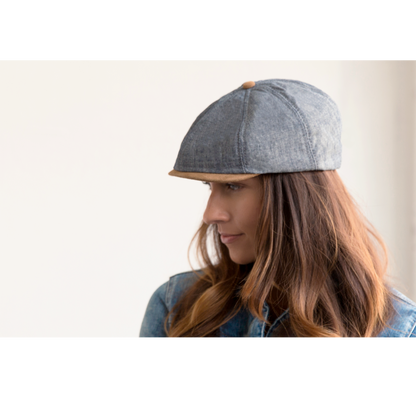 Goorin Bros. mighty mississippi cotton gatsby flatcap Blue  womens styling