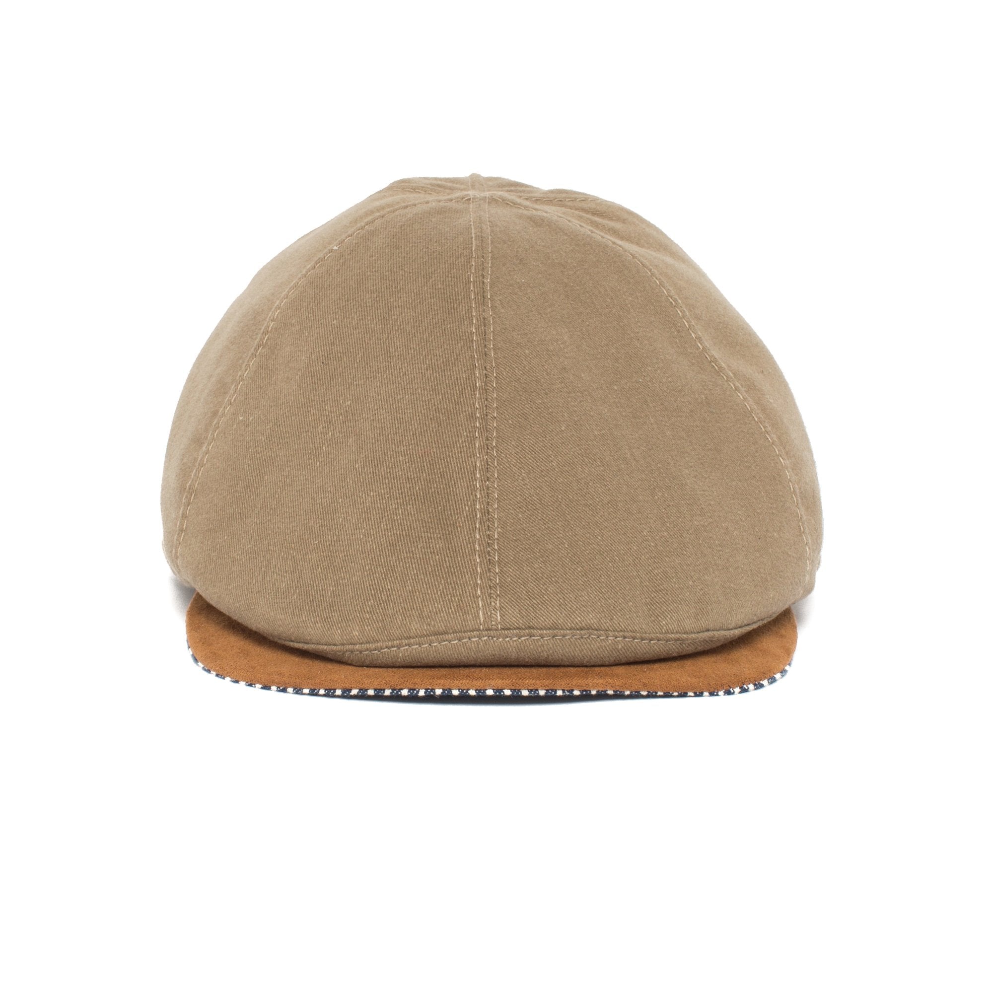 Goorin Bros. swampy cotton 6 panel ivy flatcap Natural front view