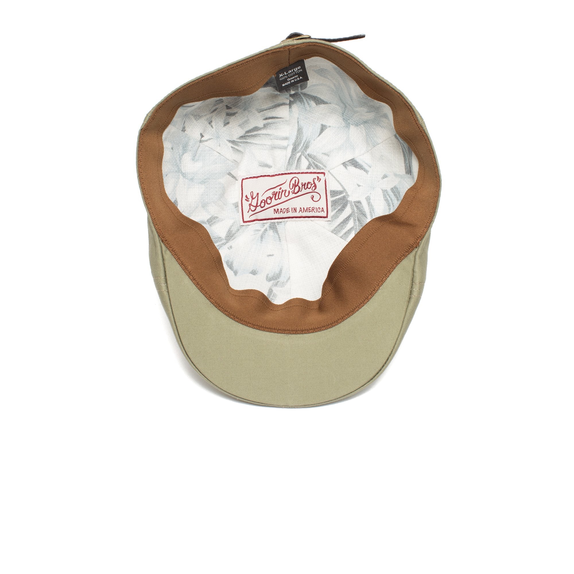 Goorin Bros. royal street cotton ivy flatcap Mint under view