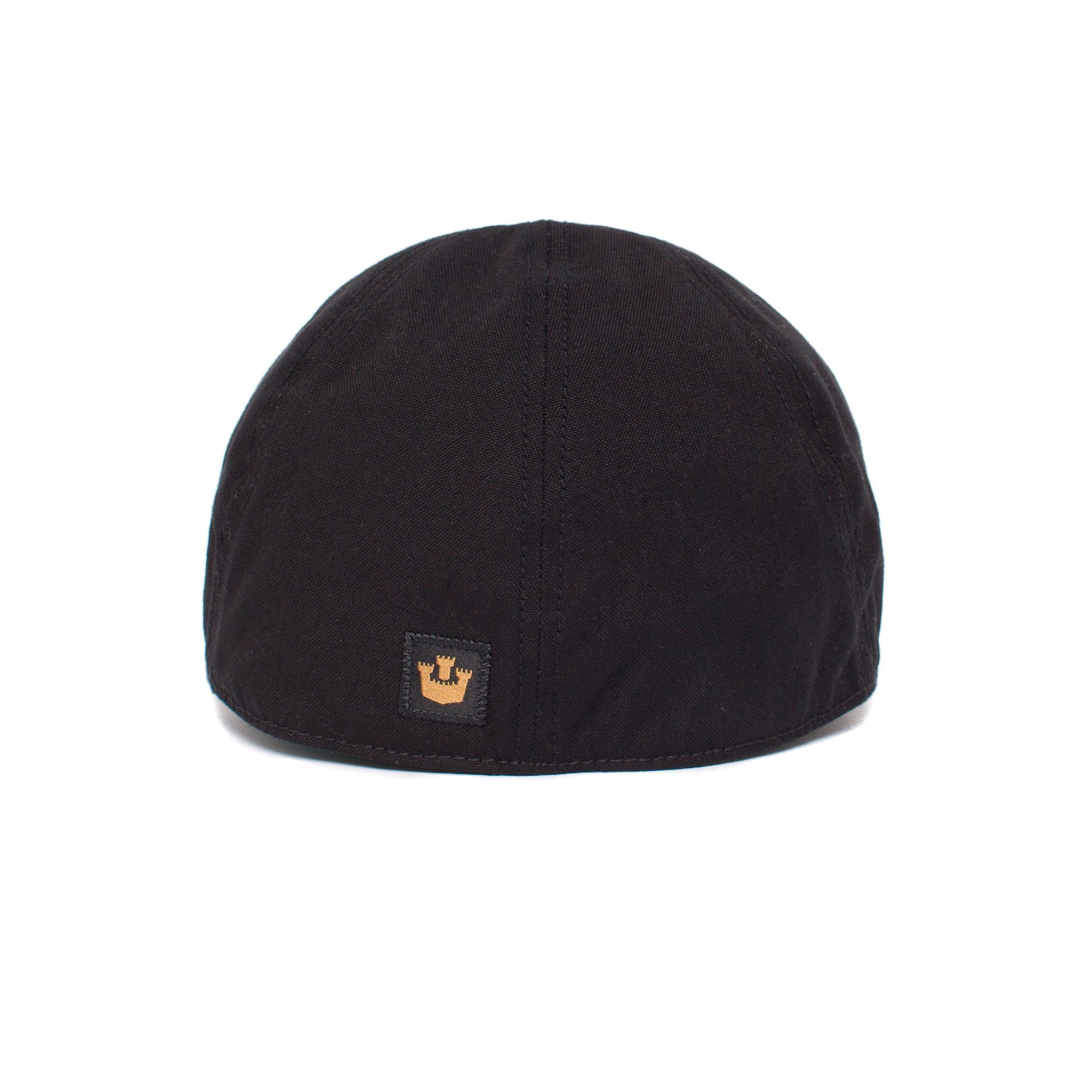 Goorin Bros. day trip cotton ivy flatcap Black back view