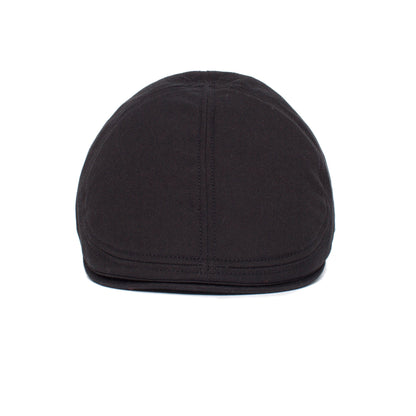 Goorin Bros. day trip cotton ivy flatcap Black front view