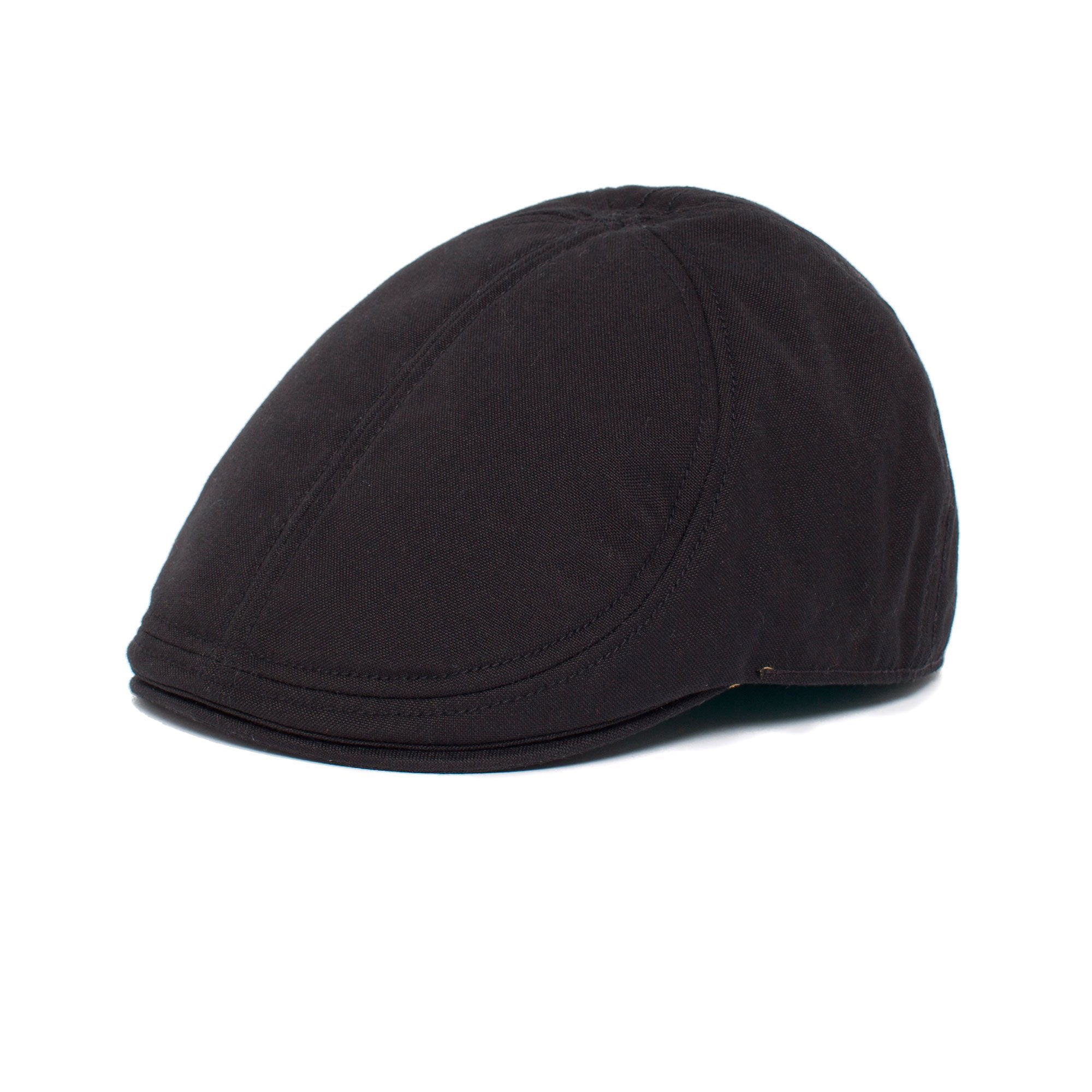 Goorin Bros. day trip cotton ivy flatcap Black left side view