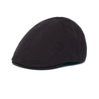 Goorin Bros. day trip cotton ivy flatcap Black left side view