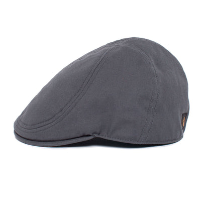 Goorin Bros. day trip cotton ivy flatcap Grey side view