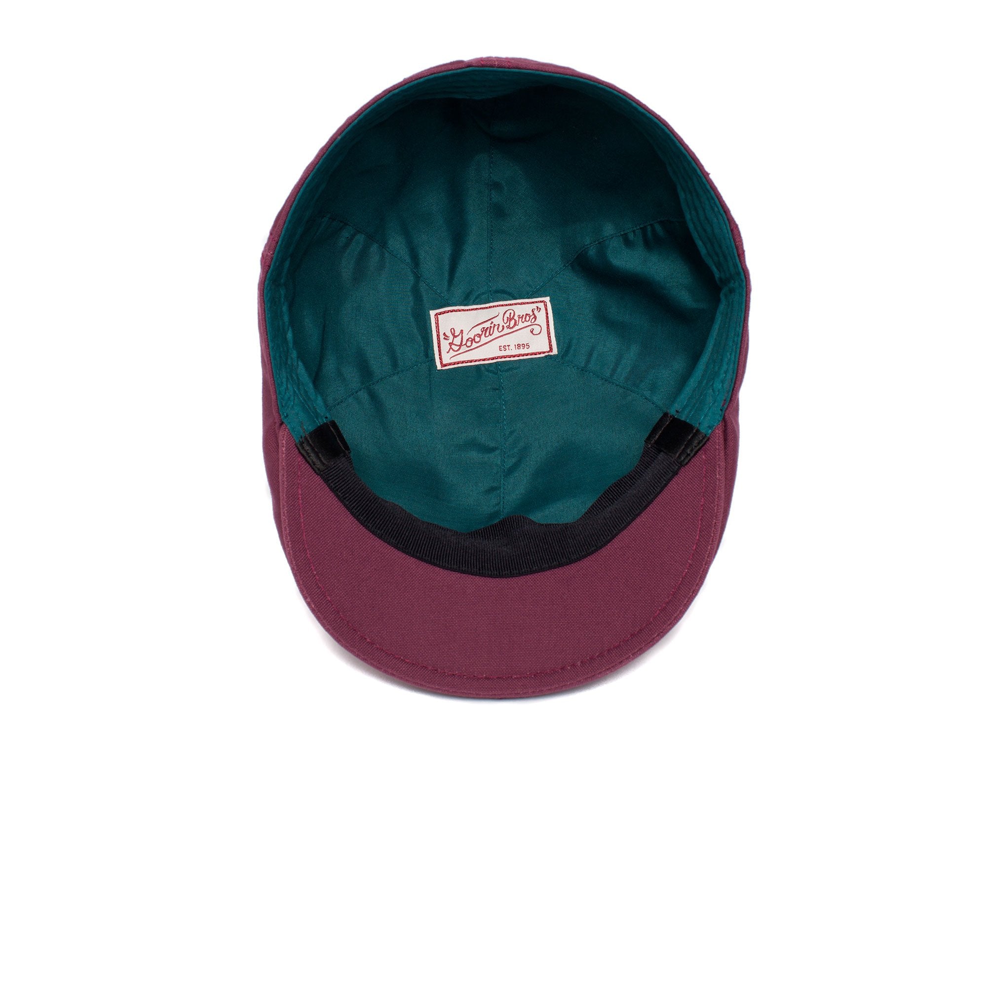 Goorin Bros. day trip cotton ivy flatcap Purple under view