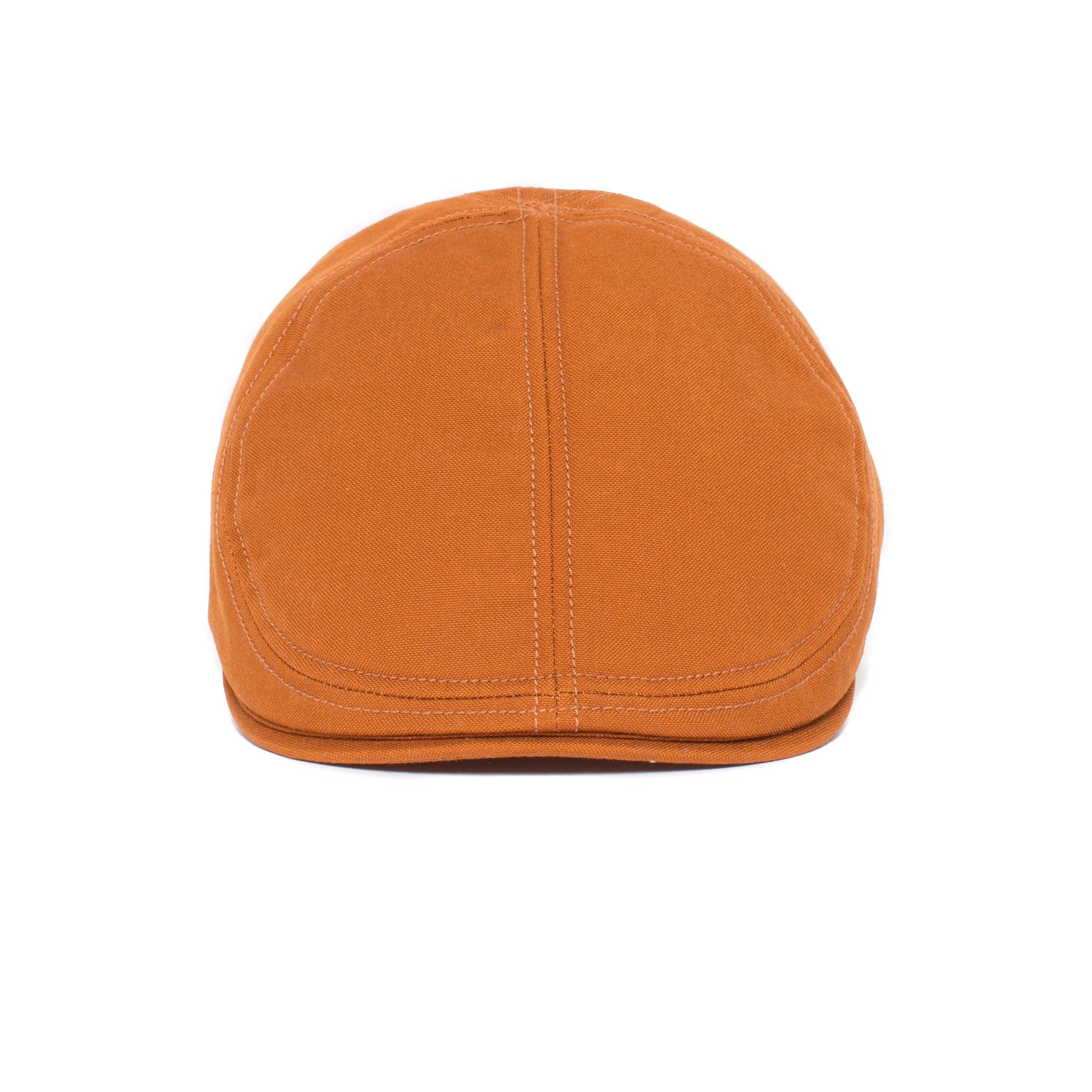 Goorin Bros. day trip cotton ivy flatcap Rust front view