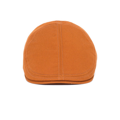 Goorin Bros. day trip cotton ivy flatcap Rust front view