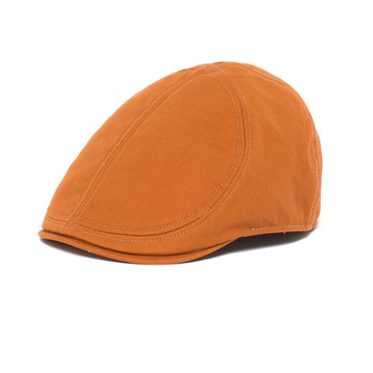Goorin Bros. day trip cotton ivy flatcap Rust left side view