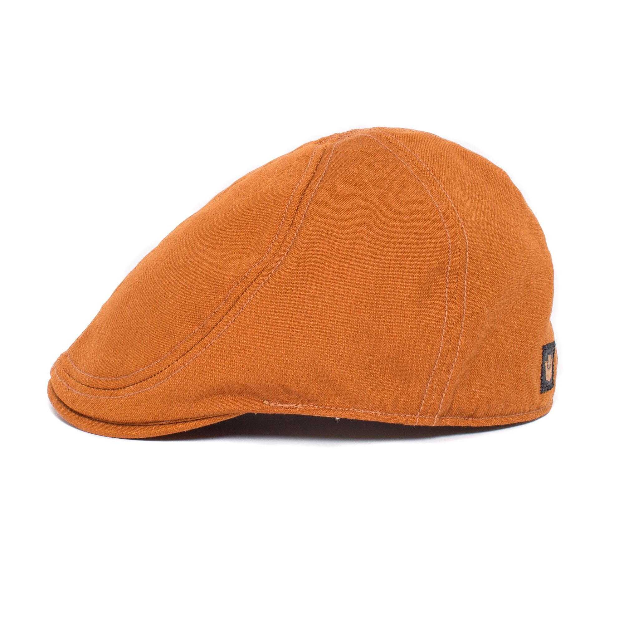 Goorin Bros. day trip cotton ivy flatcap Rust side view