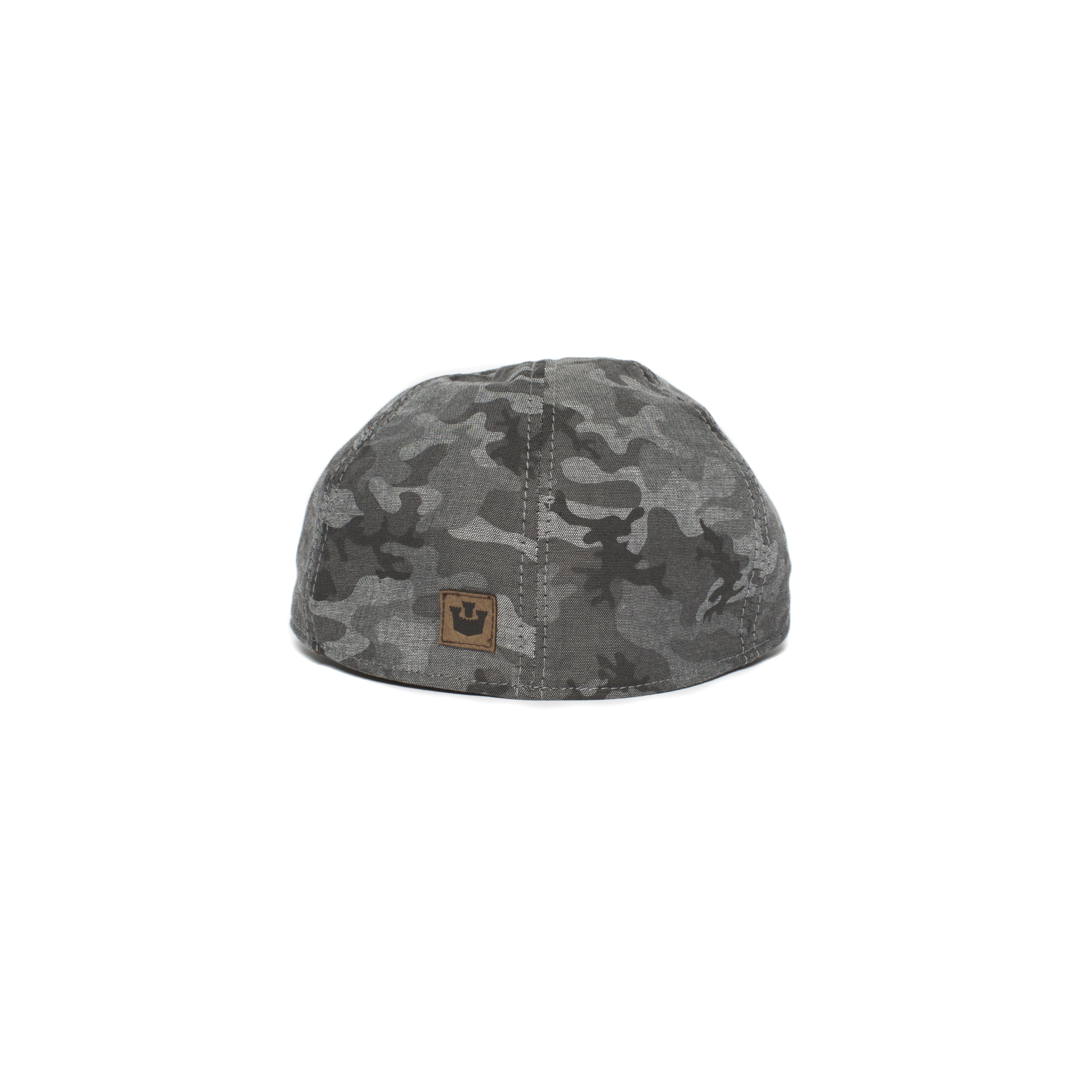 Goorin Bros. oceanside blvd cotton 6 panel duckbill flatcap Black back view