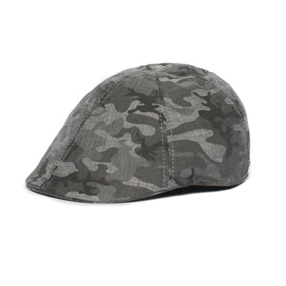 Goorin Bros. oceanside blvd cotton 6 panel duckbill flatcap Black left side view