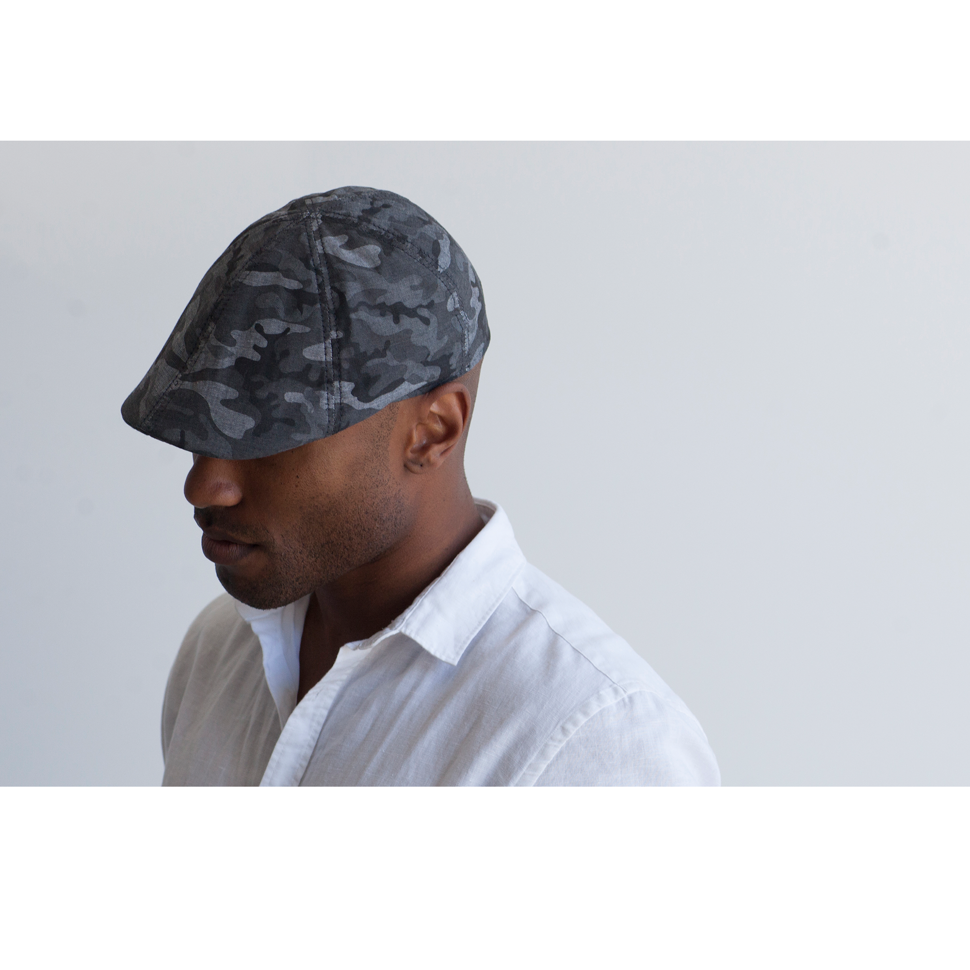 Goorin Bros. oceanside blvd cotton 6 panel duckbill flatcap Black  mens styling