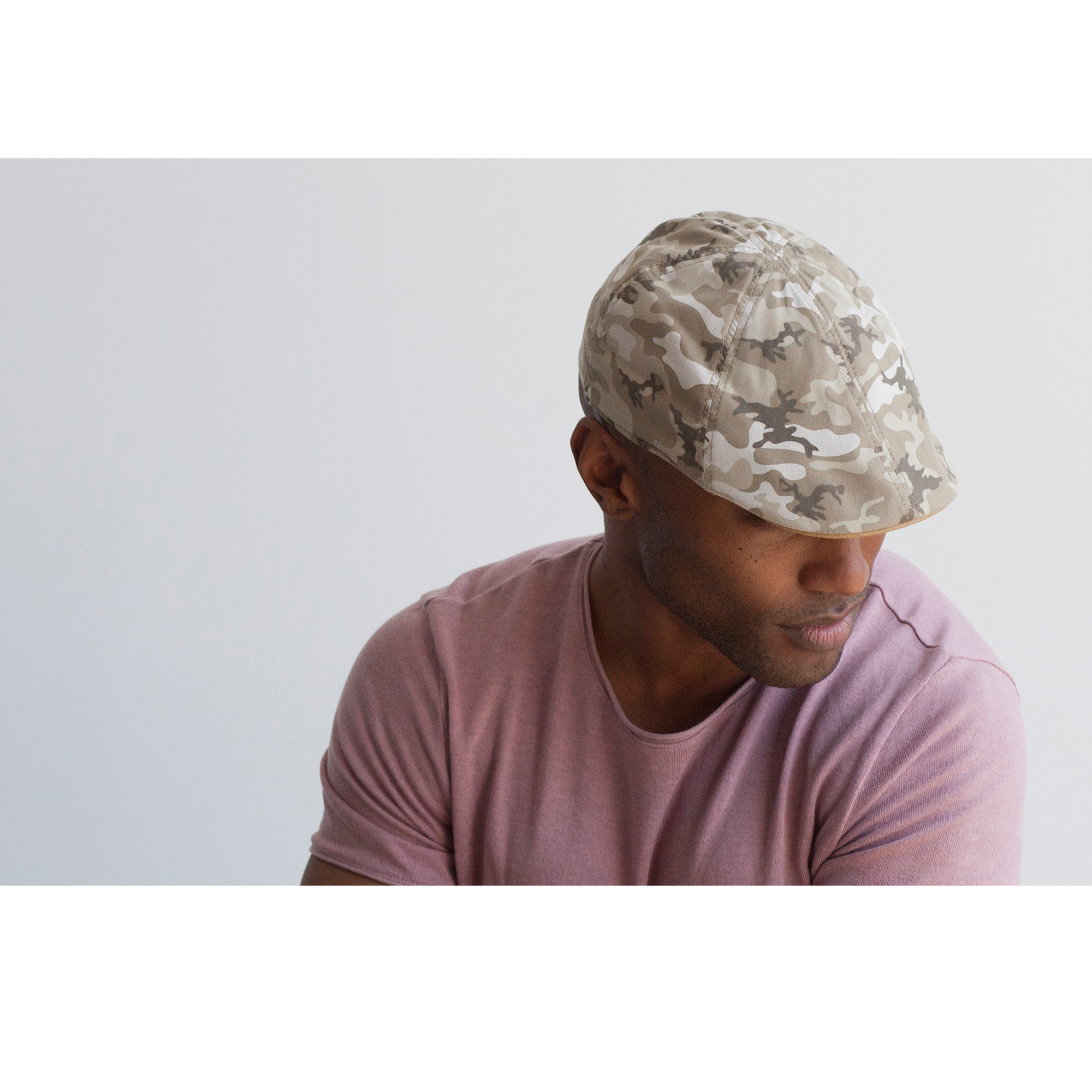 Goorin Bros. oceanside blvd cotton 6 panel duckbill flatcap Olive  mens styling
