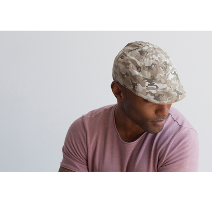Goorin Bros. oceanside blvd cotton 6 panel duckbill flatcap Olive  mens styling