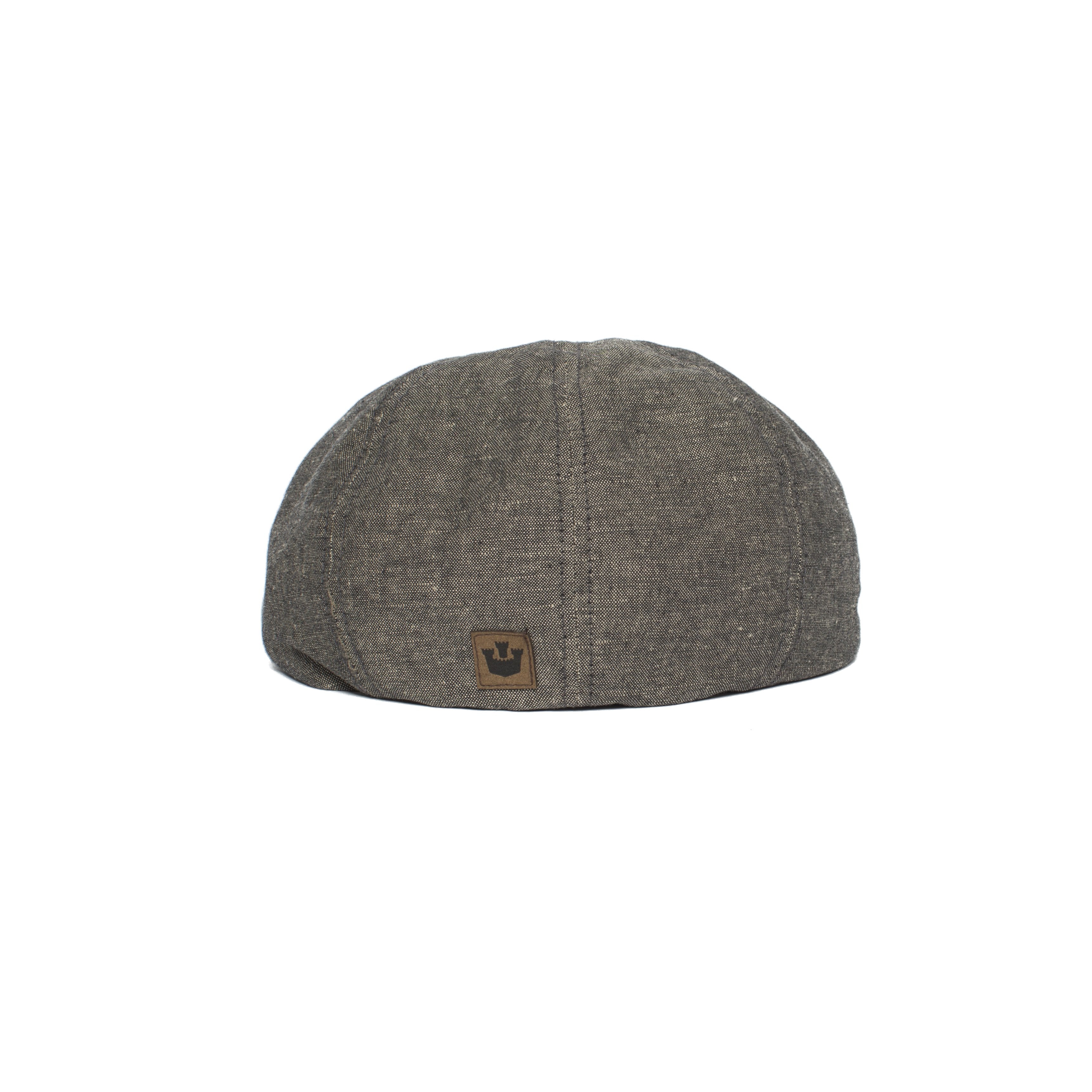 Goorin Bros. breakwater bay linen gatsby flatcap Black back view