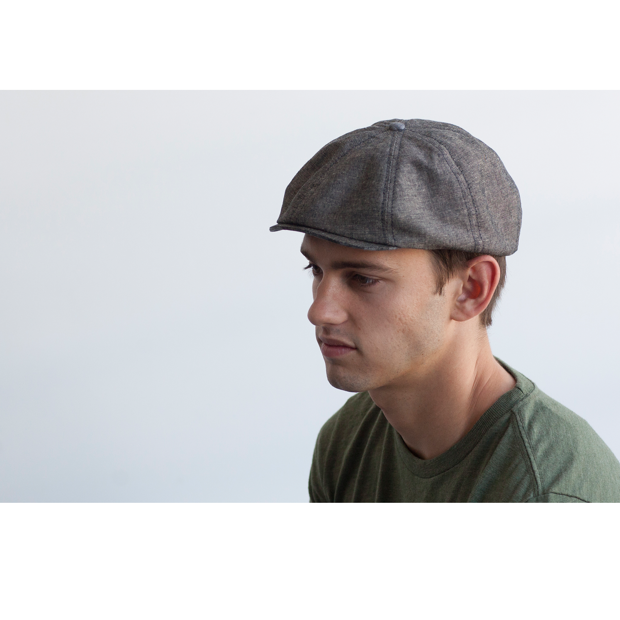 Goorin Bros. Breakwater Bay Black Gatsby mens styling