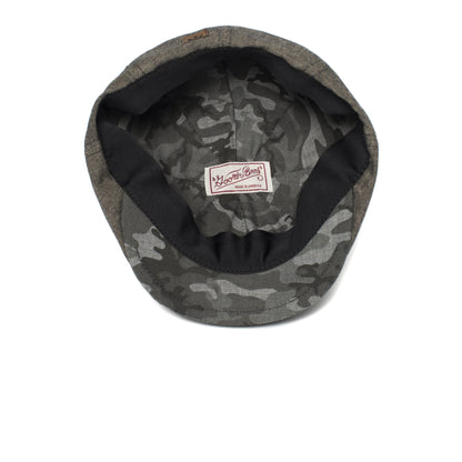 Goorin Bros. breakwater bay linen gatsby flatcap Black under view