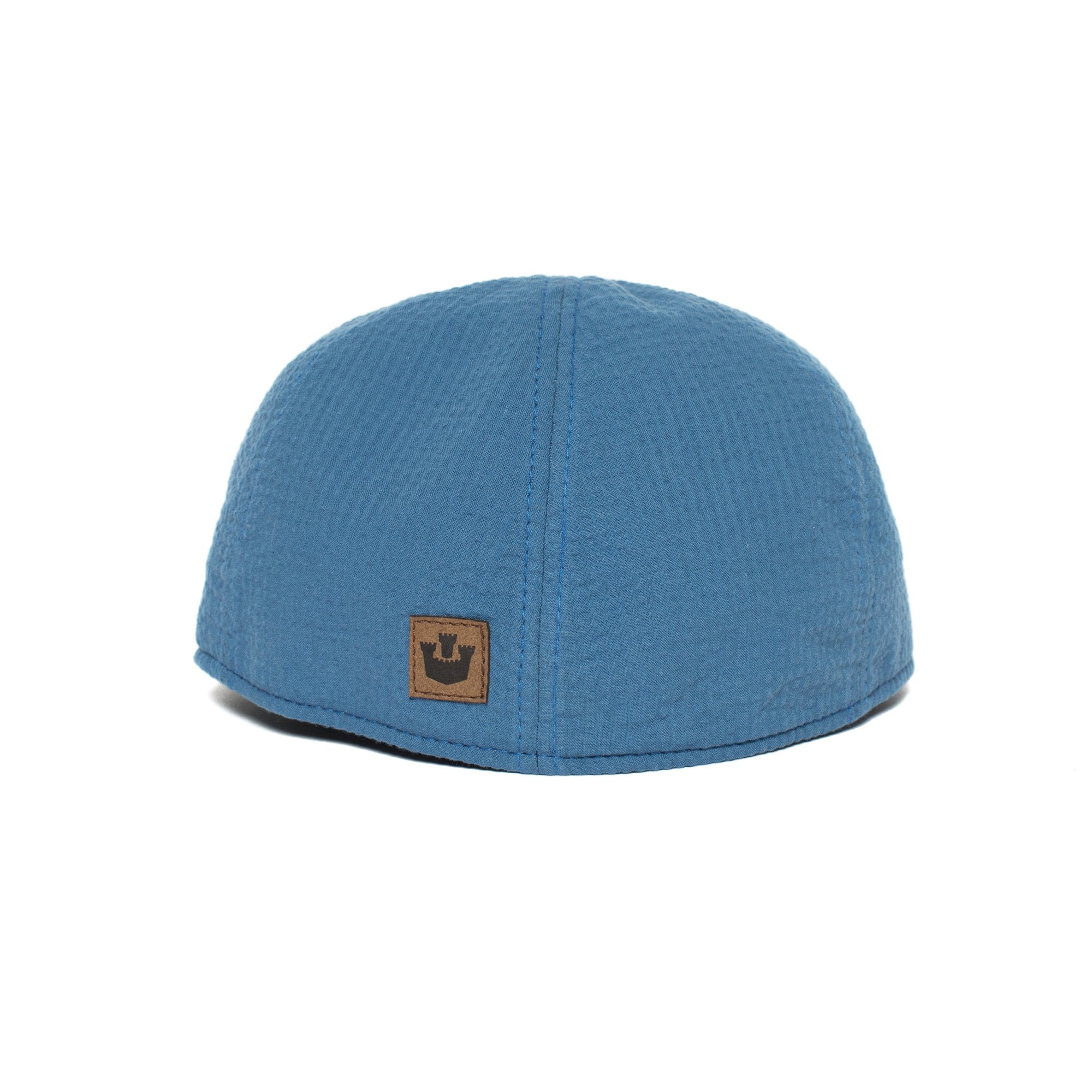 Goorin Bros. wychmere harbor cotton 6 panel duckbill flatcap Blue back view