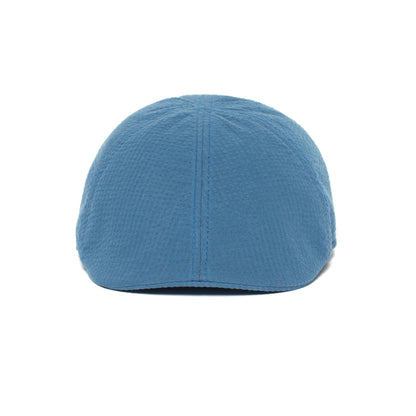 Goorin Bros. wychmere harbor cotton 6 panel duckbill flatcap Blue front view