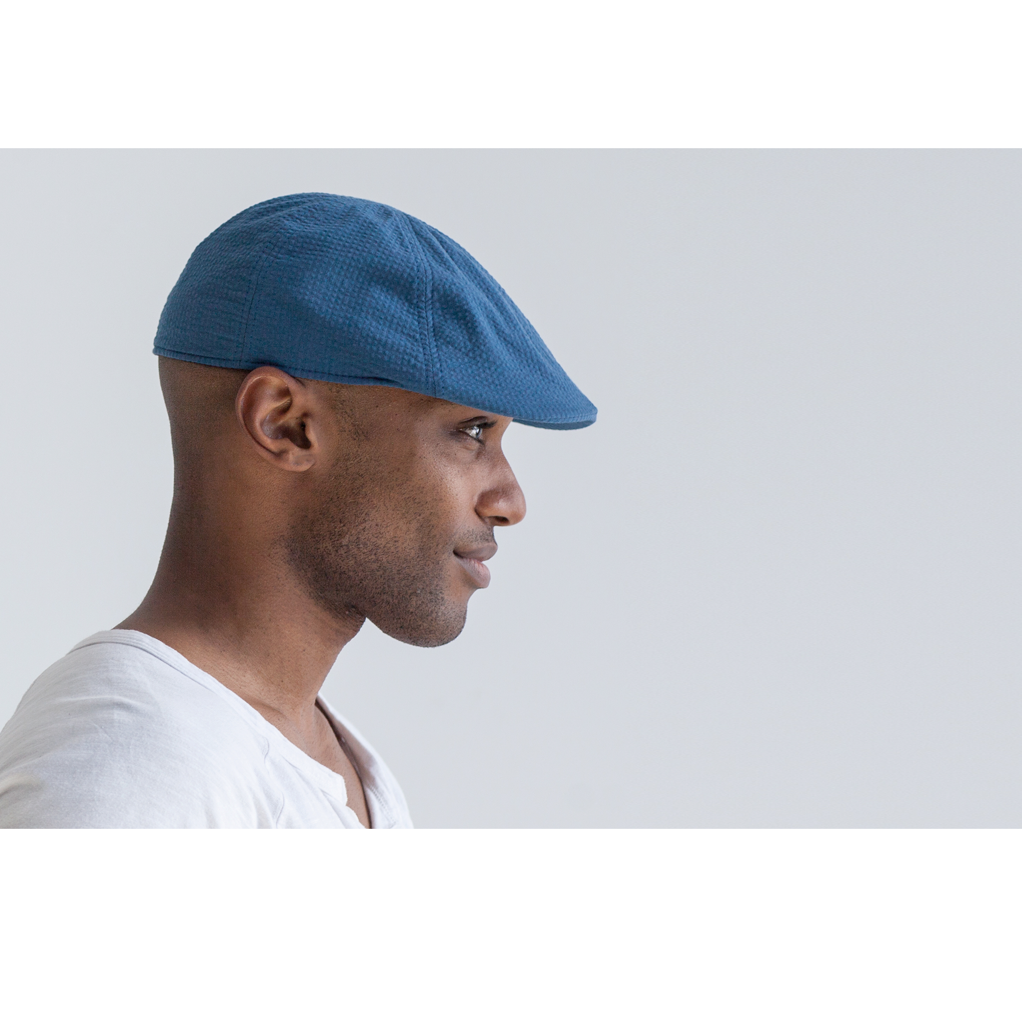 Goorin Bros. wychmere harbor cotton 6 panel duckbill flatcap Blue  mens styling
