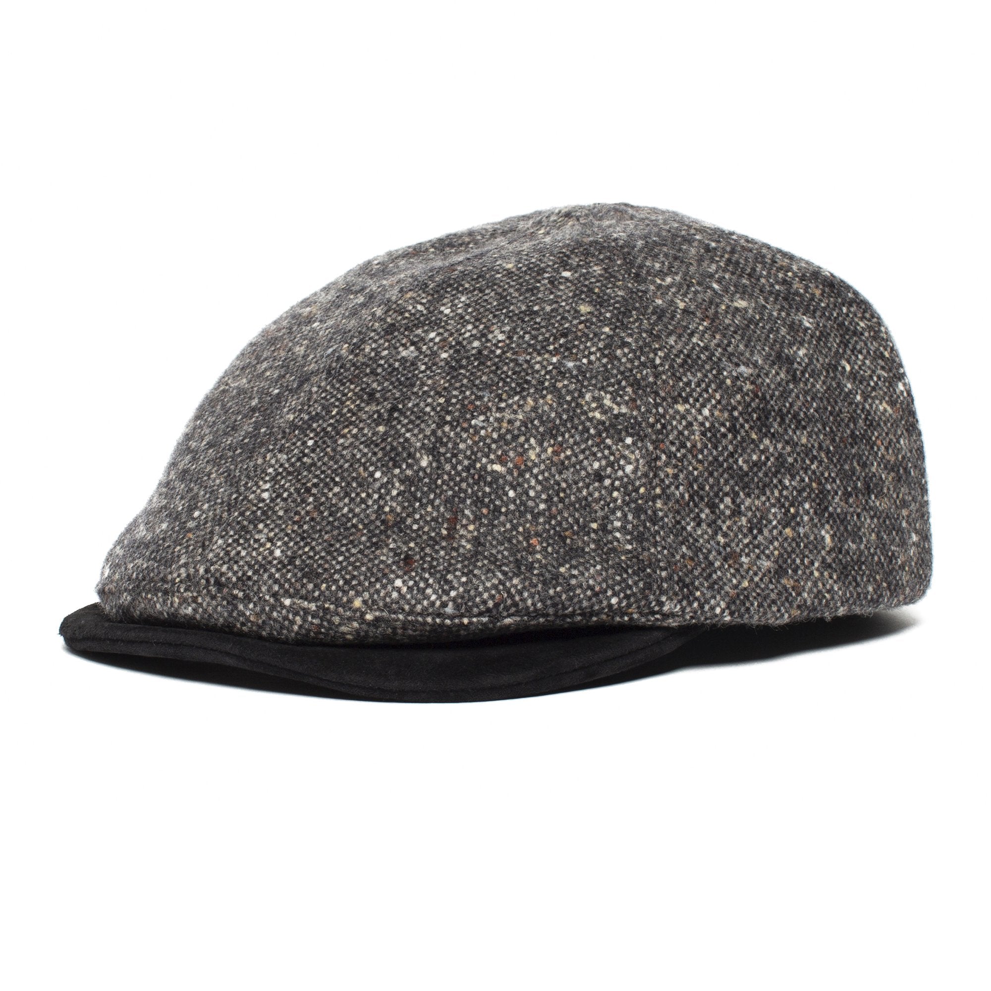 Goorin Bros. north point wool blend ivy flatcap Black left side view