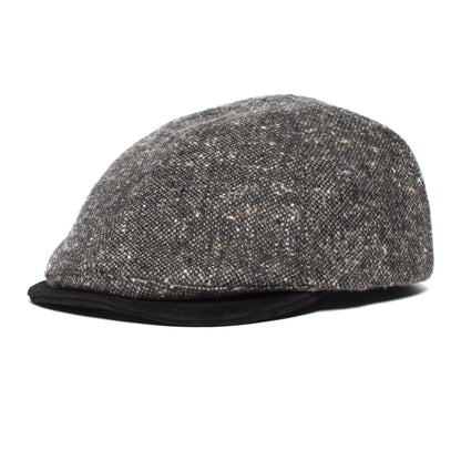 Goorin Bros. north point wool blend ivy flatcap Black left side view
