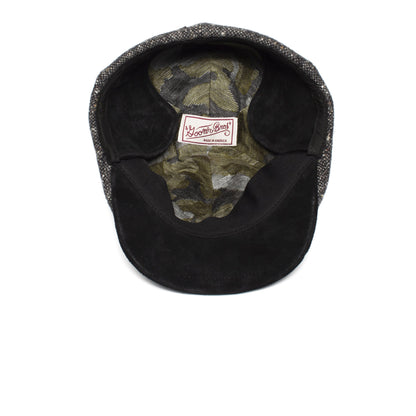 Goorin Bros. north point wool blend ivy flatcap Black under view