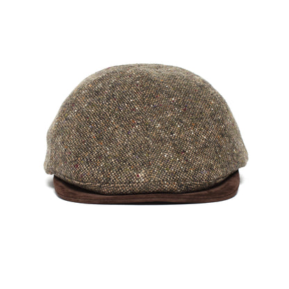 Goorin Bros. north point wool blend ivy flatcap Brown front view