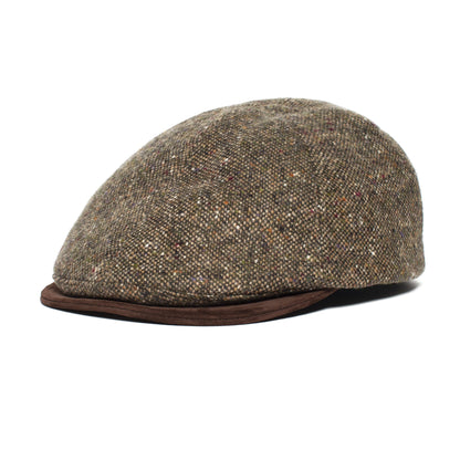 Goorin Bros. north point wool blend ivy flatcap Brown side view