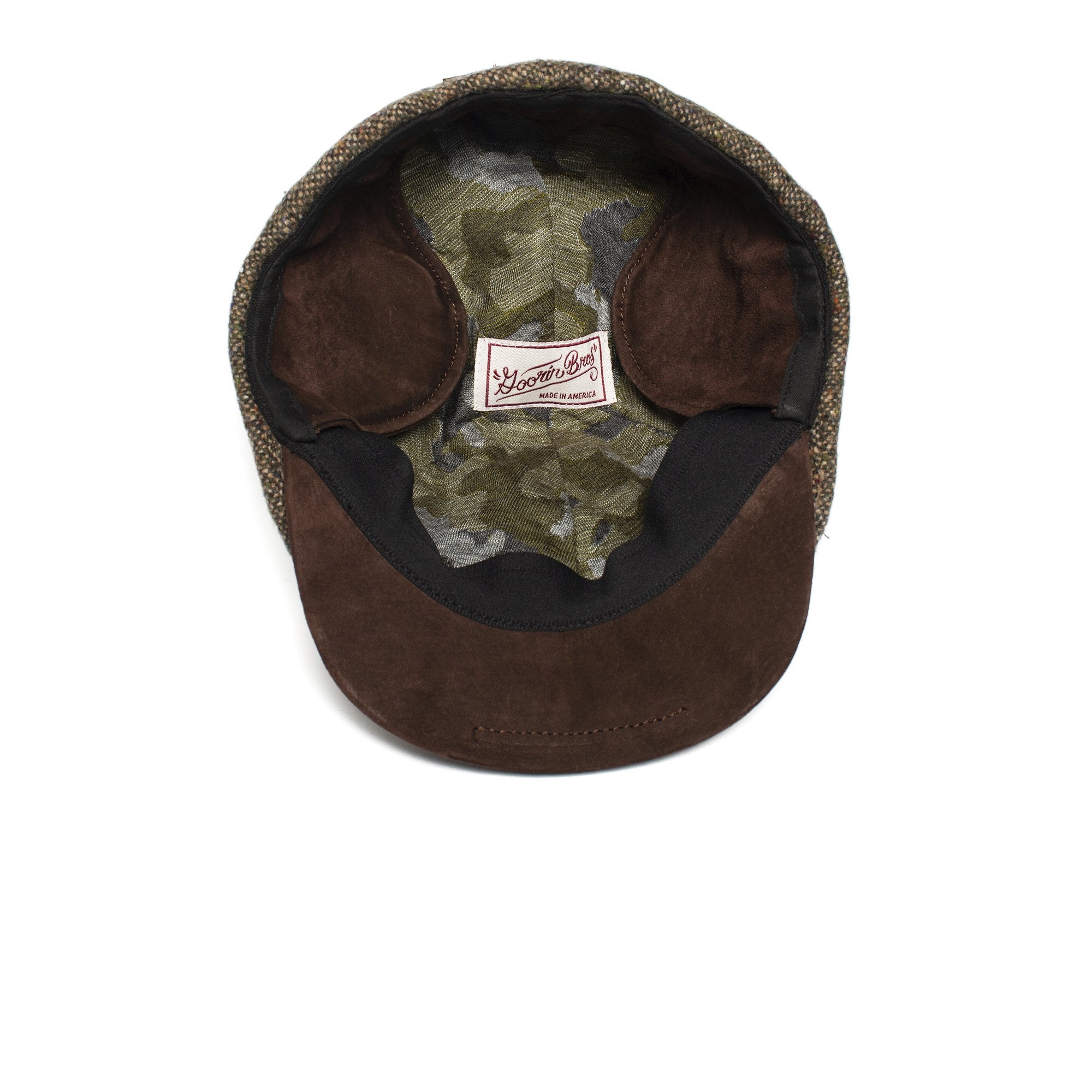 Goorin Bros. north point wool blend ivy flatcap Brown under view