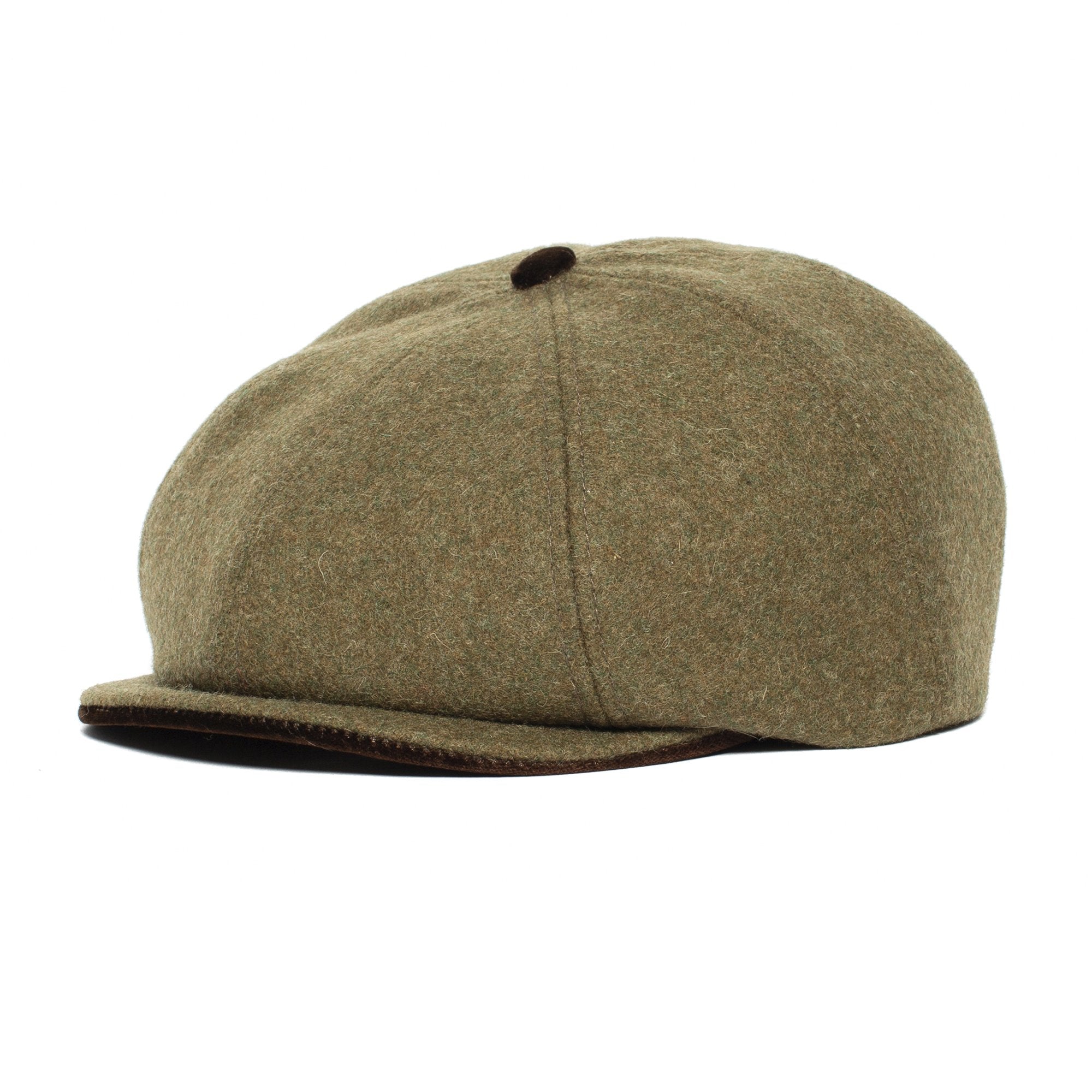 Goorin Bros. love and war wool blend gatsby flatcap Olive left side view