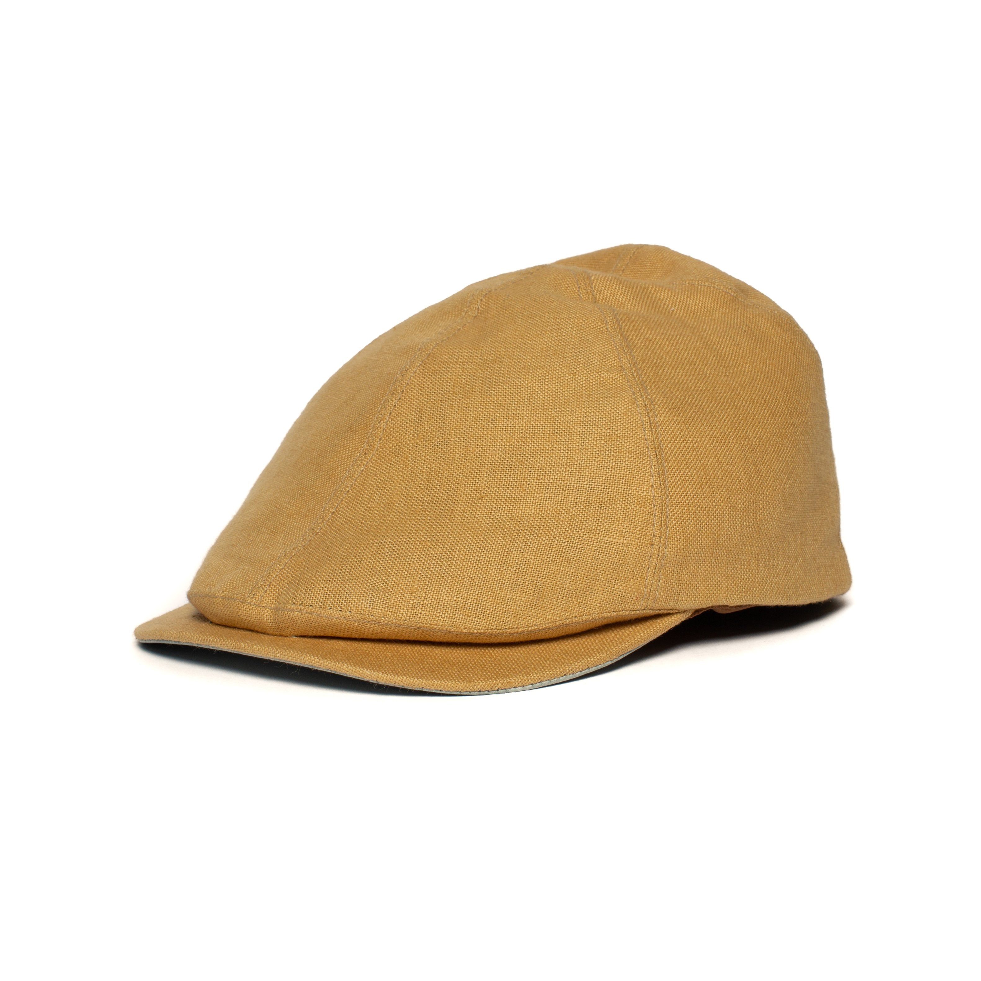 Goorin Bros. summer dreams linen ivy flatcap Tan left side view