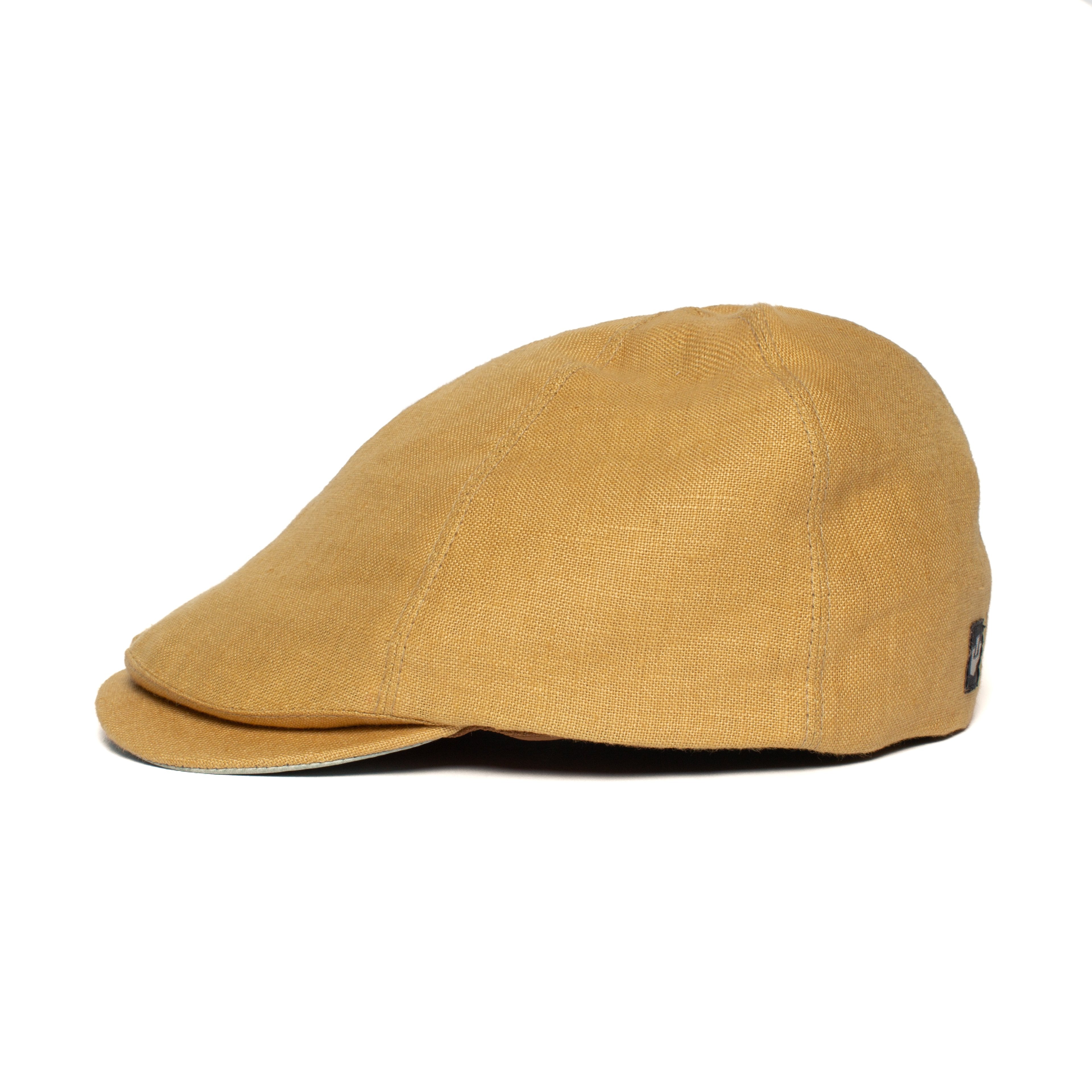 Goorin Bros. summer dreams linen ivy flatcap Tan side view