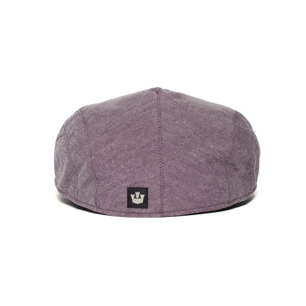 Goorin Bros. thunder roll cotton ivy flatcap Burgundy back view