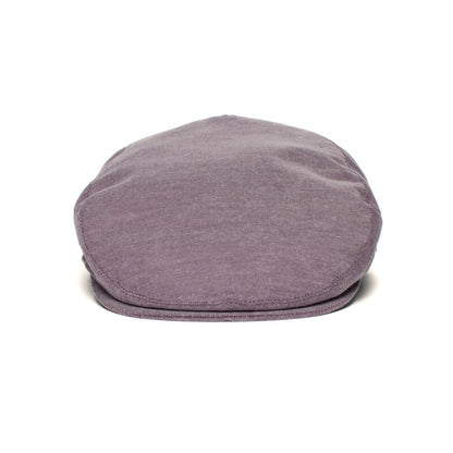 Goorin Bros. thunder roll cotton ivy flatcap Burgundy front view