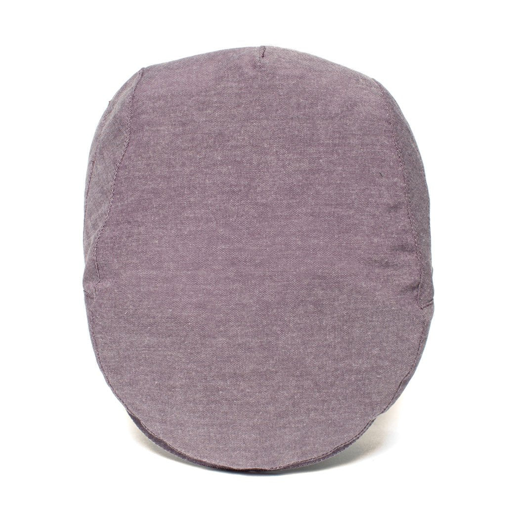 Goorin Bros. thunder roll cotton ivy flatcap Burgundy top view