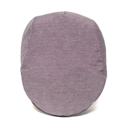 Goorin Bros. thunder roll cotton ivy flatcap Burgundy top view