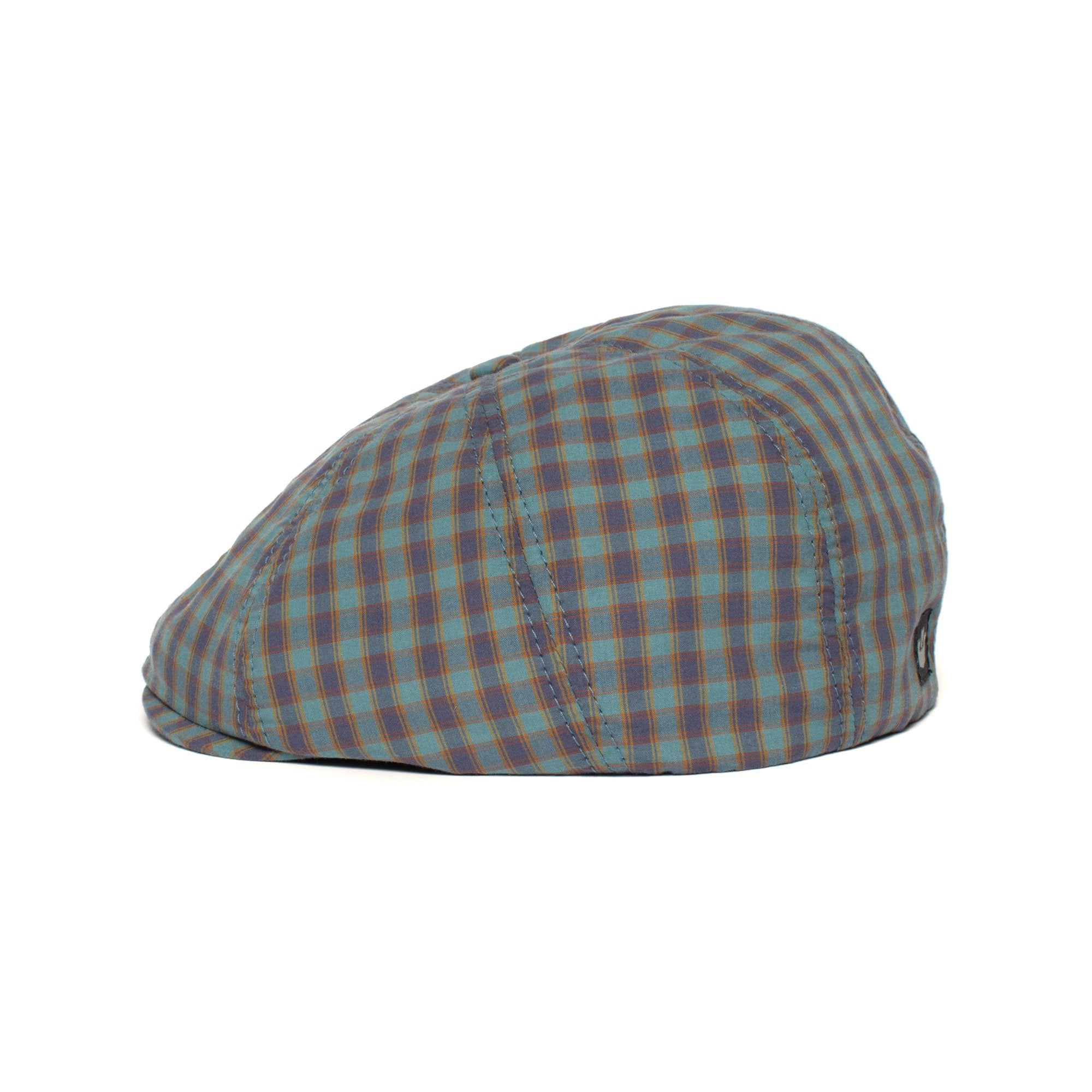 Goorin Bros. snappy dresser cotton gatsby flatcap Teal side view